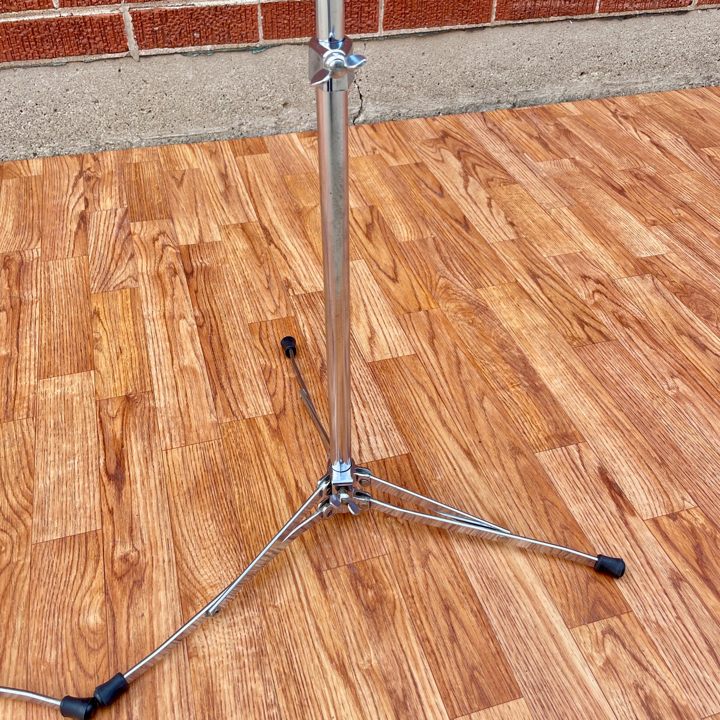 1960s Ludwig 1400 Flat Base Straight Cymbal Stand Pair (2 pcs.)