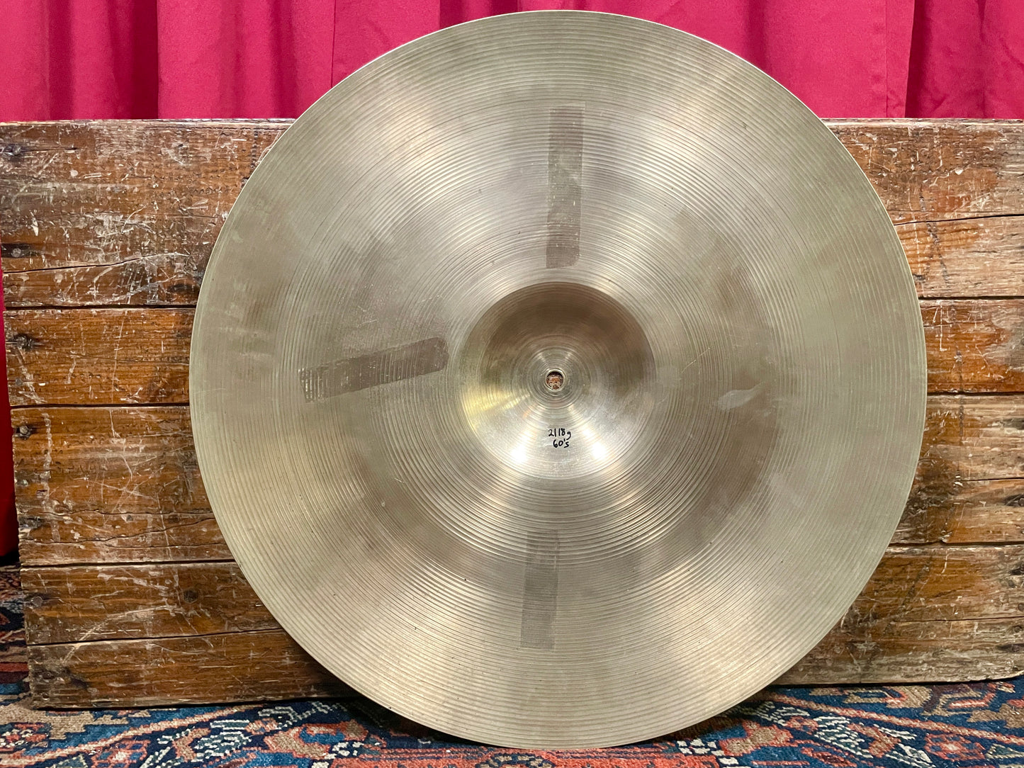 20" Zildjian A 1960s Crash Ride Cymbal 2118g *Video Demo*
