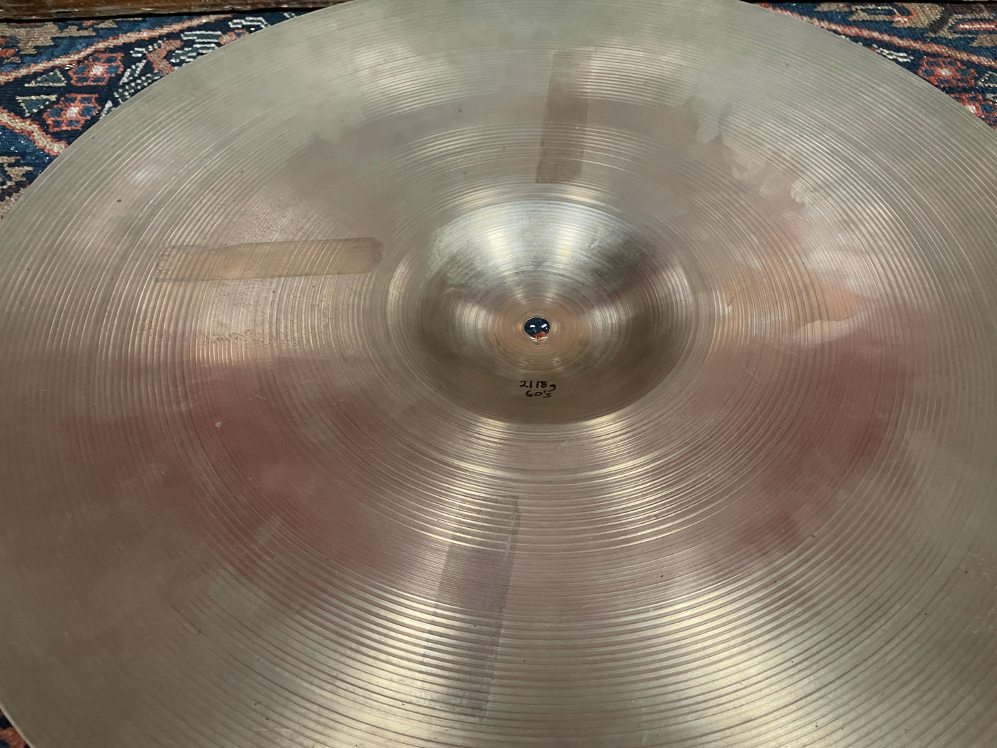 20" Zildjian A 1960s Crash Ride Cymbal 2118g *Video Demo*