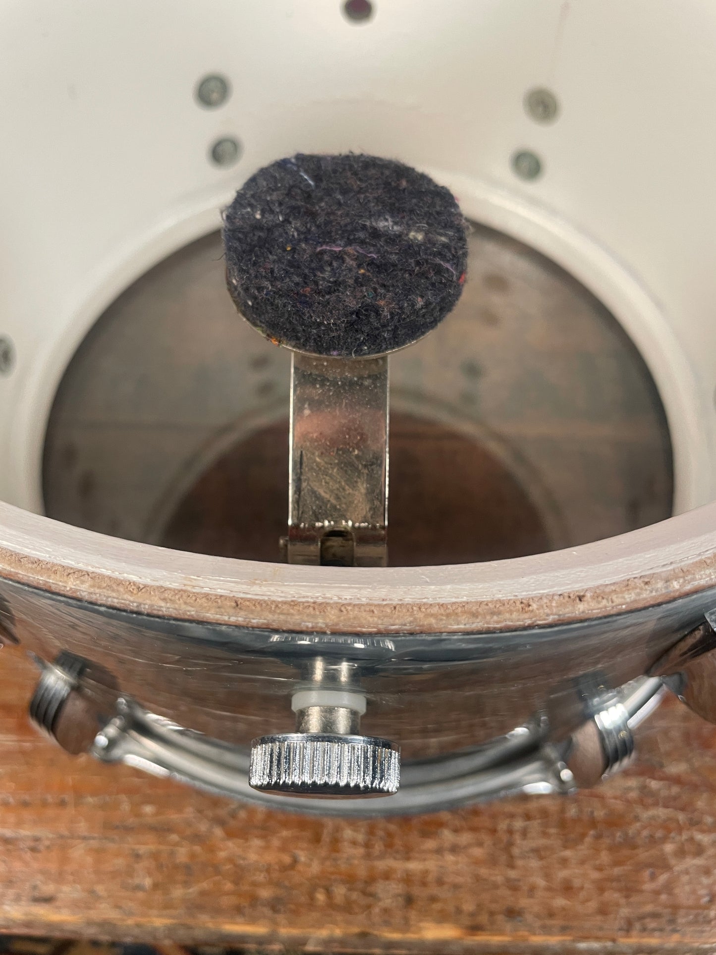 1960s Ludwig 8x12 Tom Drum Sky Blue Pearl Pre-Serial