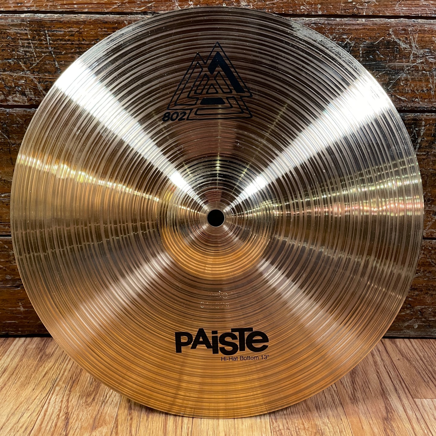 13" Paiste 802 Hi-Hat Cymbal Pair 808g/1074g *Video Demo*
