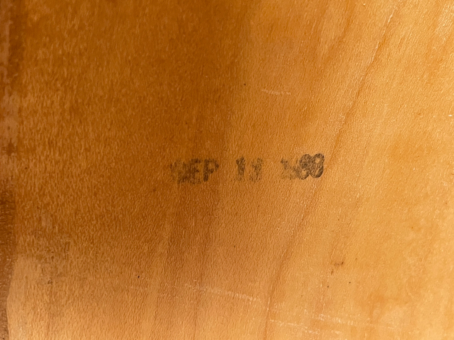 1968 Ludwig Hollywood 9x13 Tom Drum Single Oyster Black Pearl