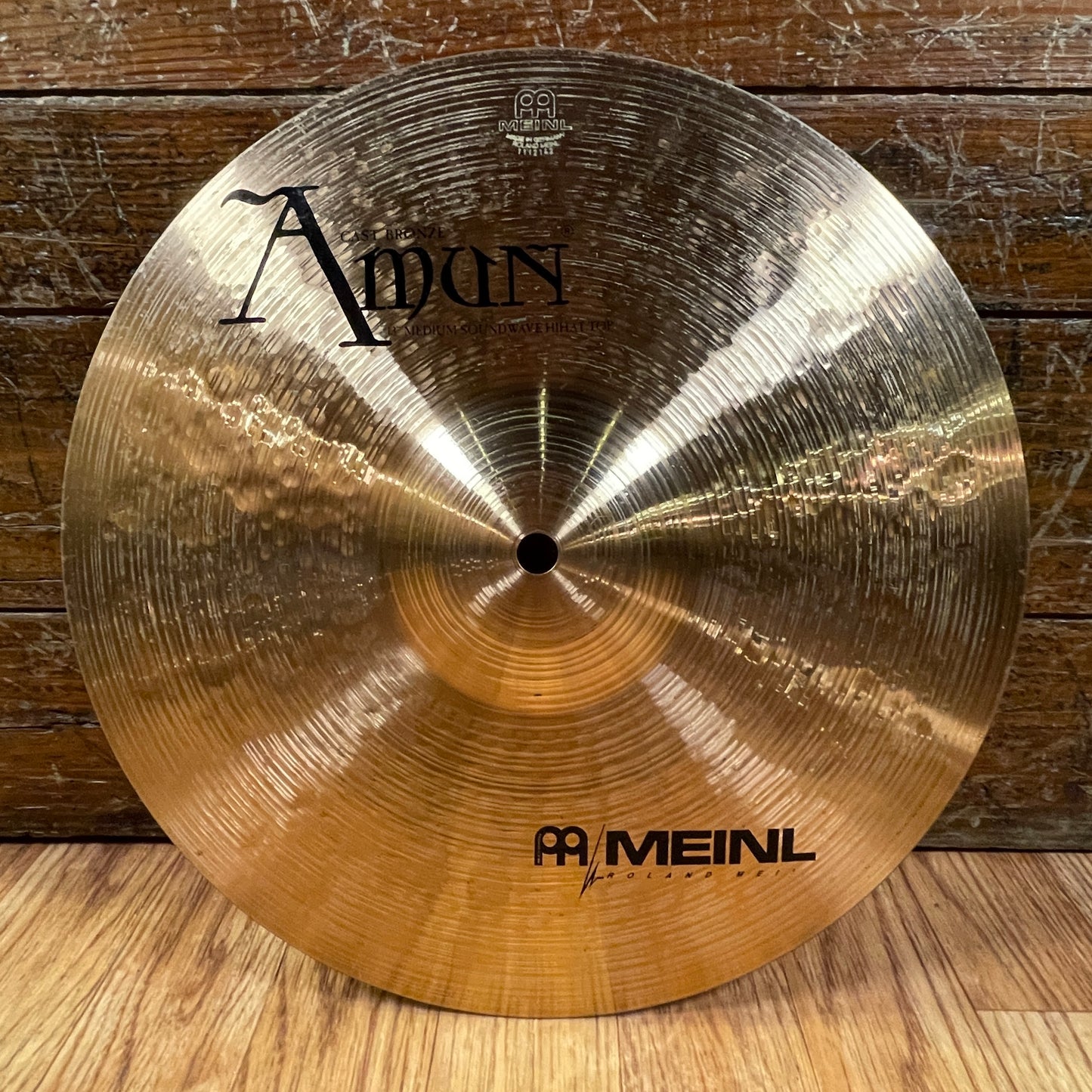 13" Meinl Amun Medium Soundwave Hi-Hat Cymbal Pair 738g/924g *Video Demo*