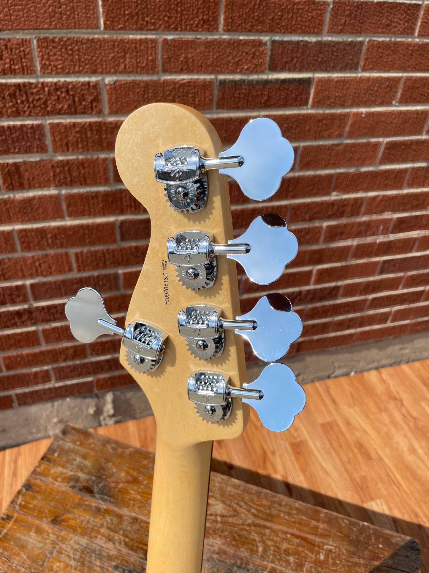 2019 Fender American Professional Precision Bass V 5-String Olympic White w/ OHSC