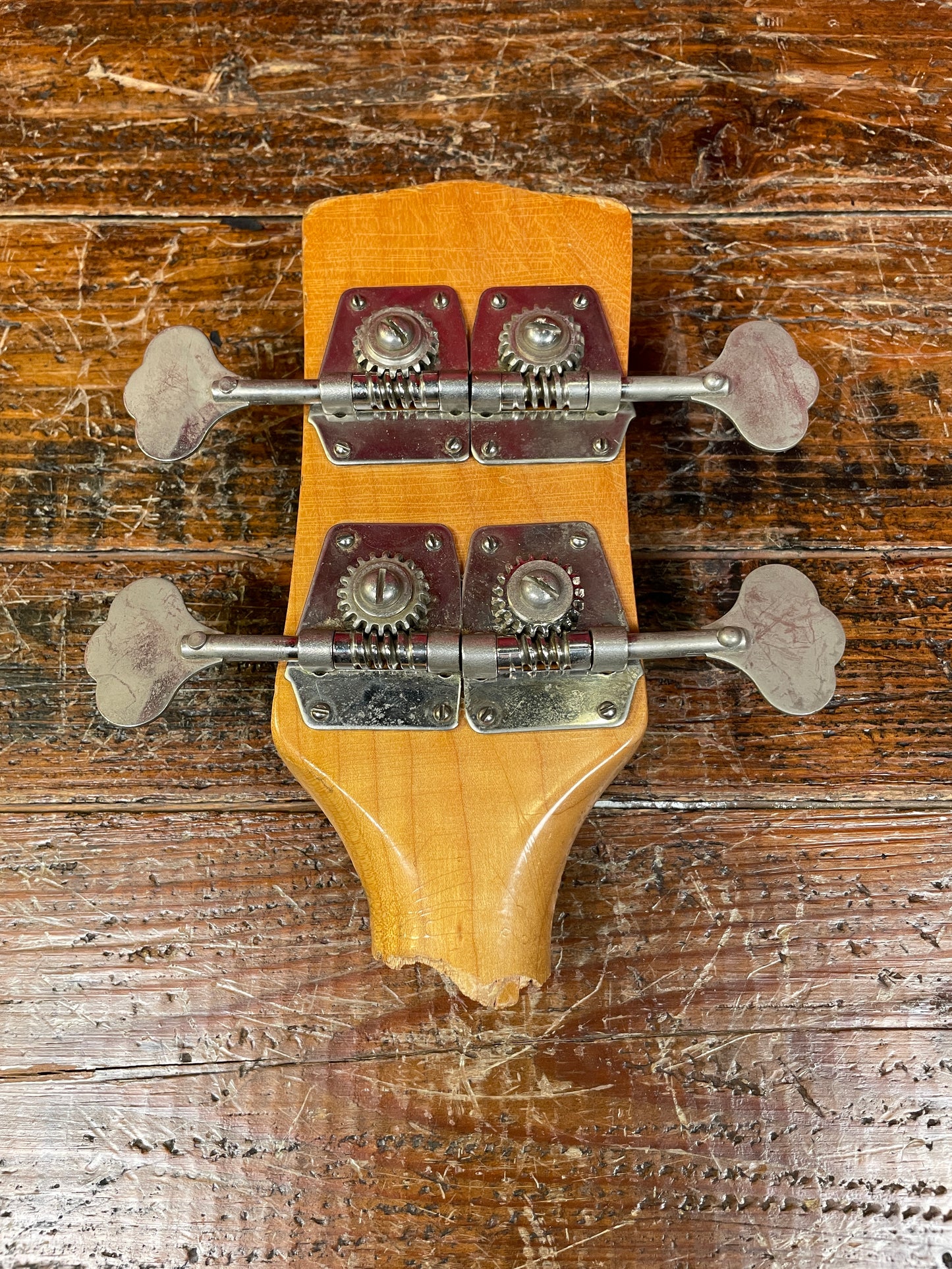 1960s Magnatone Bass Guitar Headstock