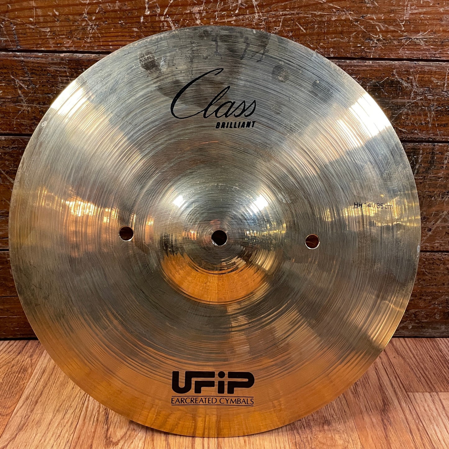 14" UFIP Class Brilliant Hi-Hat Cymbal Pair 1098g/1292g *Video Demo*