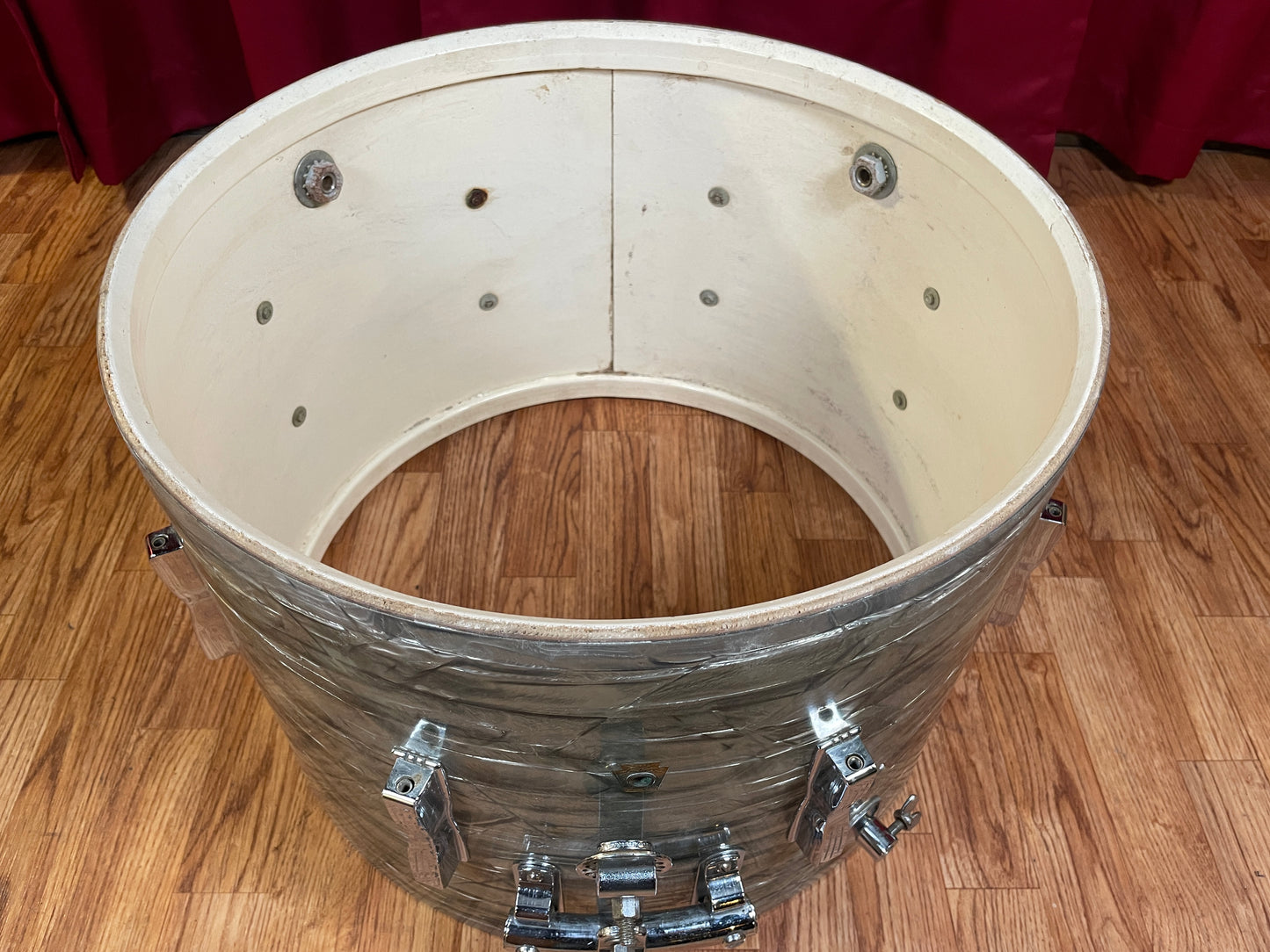 1960s Ludwig Club Date 14x20 Bass Drum Sky Blue Pearl