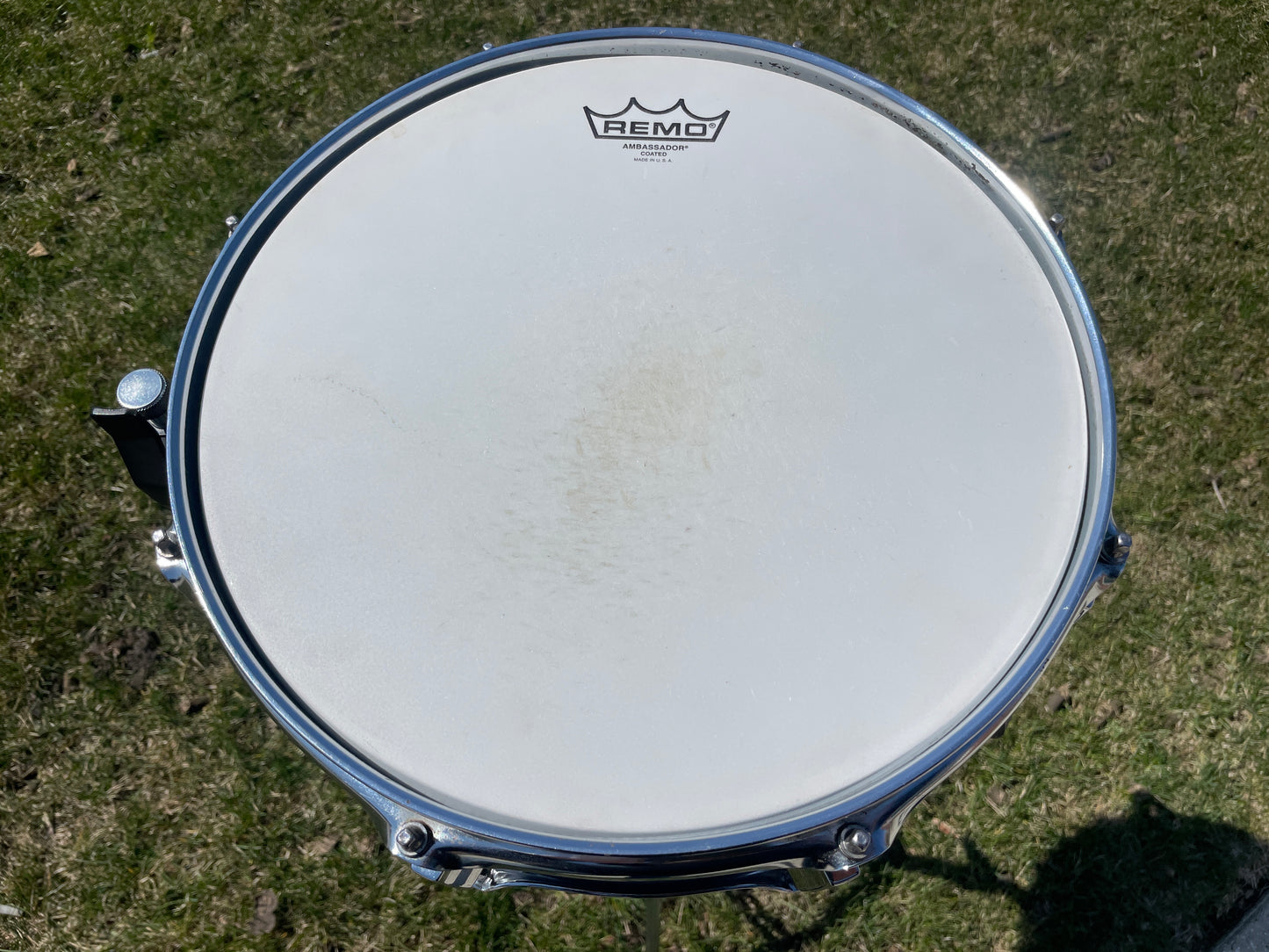 Fibes 5.5x13 Jasper Maple Snare Drum Dark Cherry Austin Era