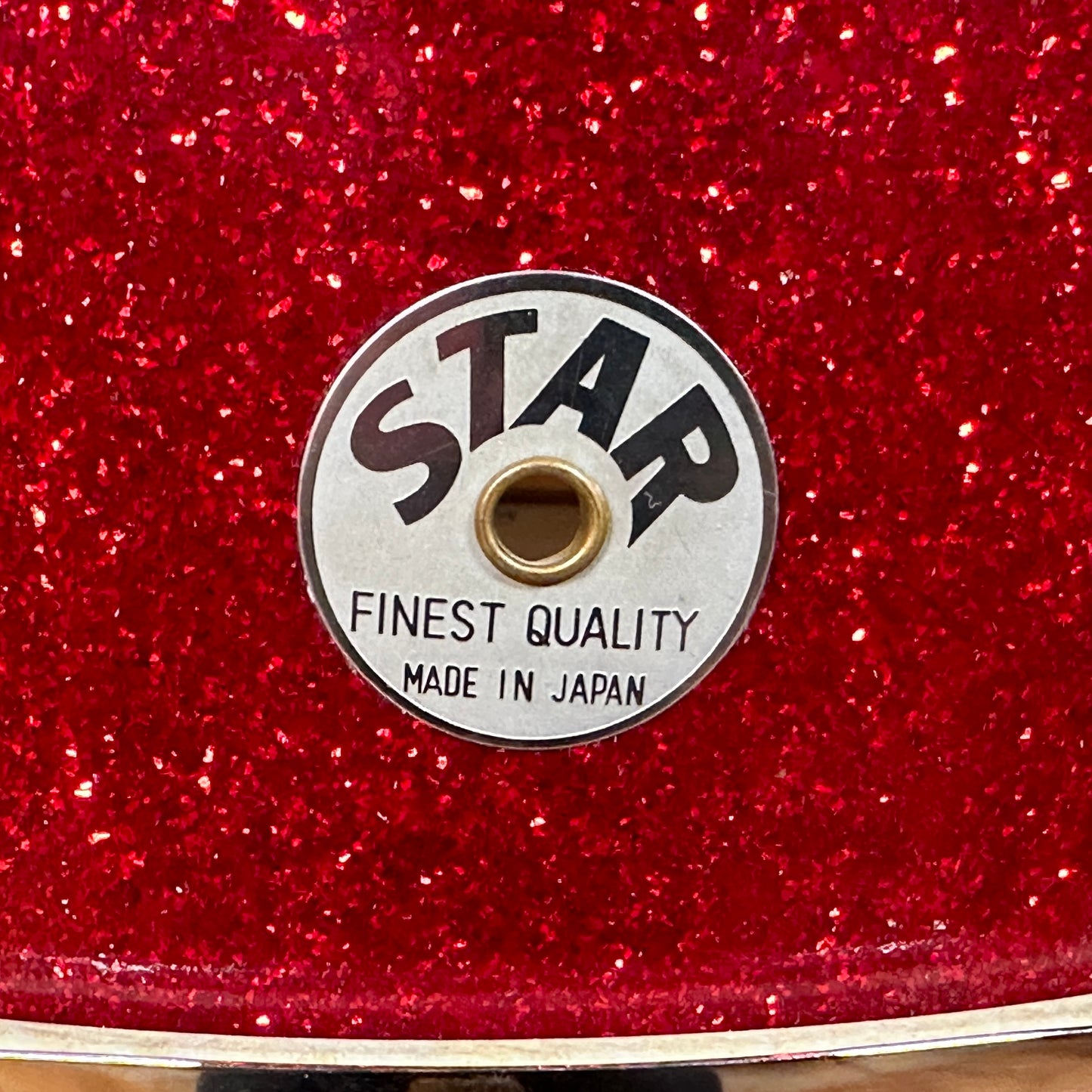 Vintage Star 5x14 Snare Drum Red Sparkle MIJ Tama Japan