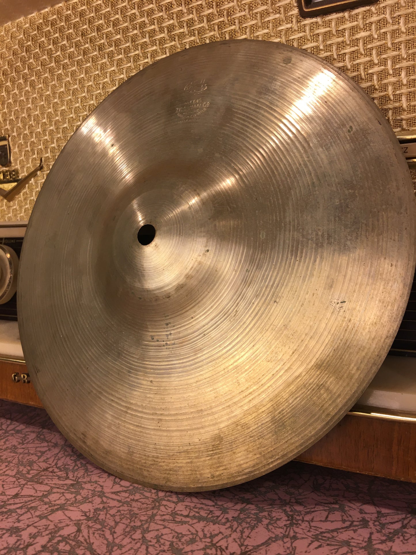 10" Zildjian A 1950s Trans Stamp Splash Cymbal 278g #610