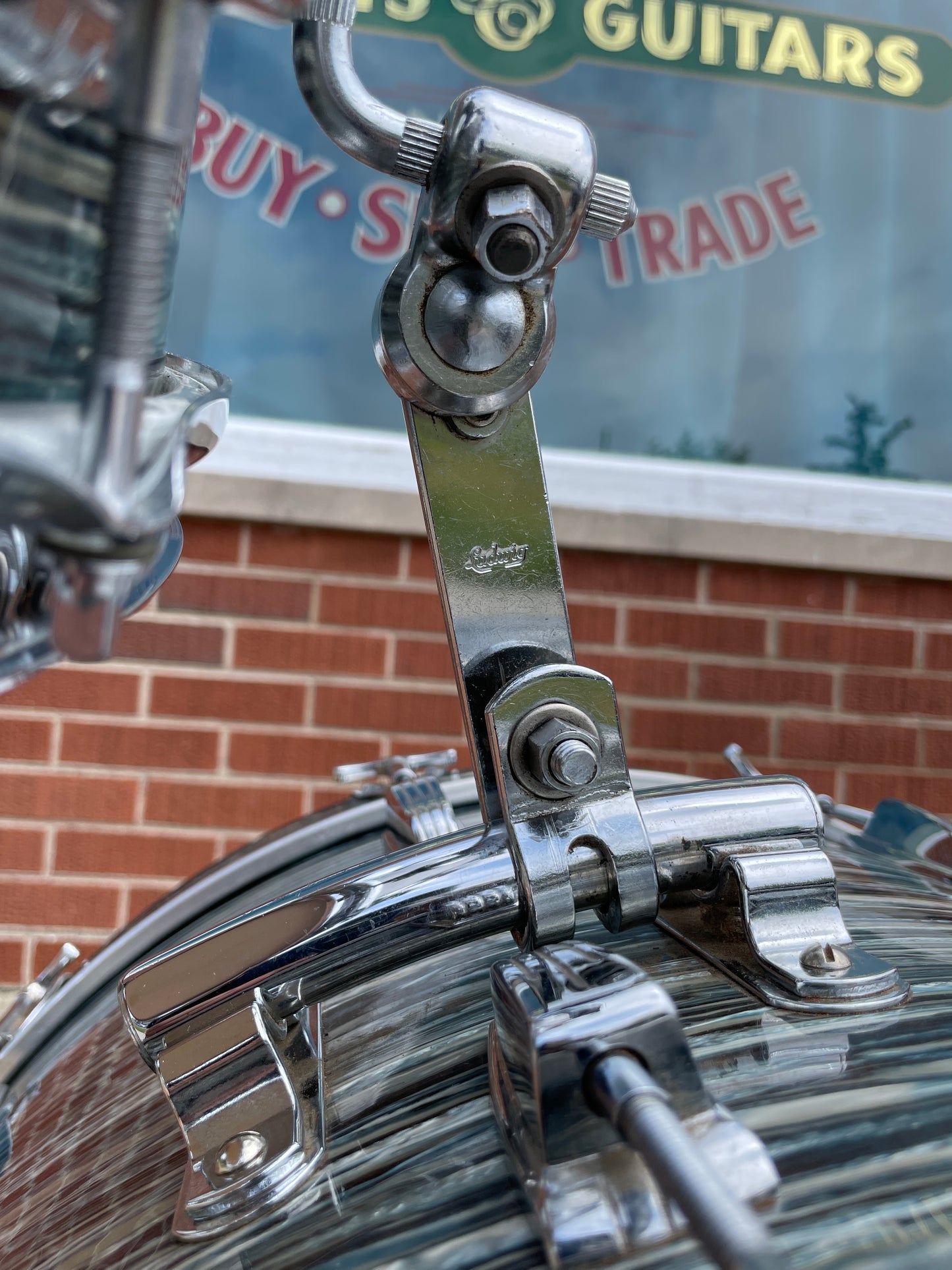 1968 Ludwig Super Classic Drum Set Oyster Blue Pearl 22/13/16