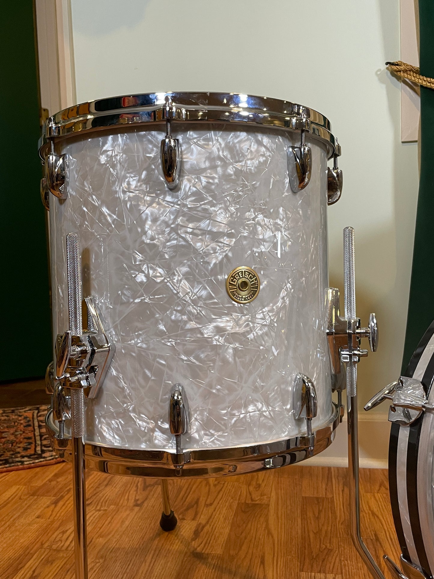 Gretsch USA Custom Bop Set White "60's Marine Pearl" 12x18/8x12/14x14