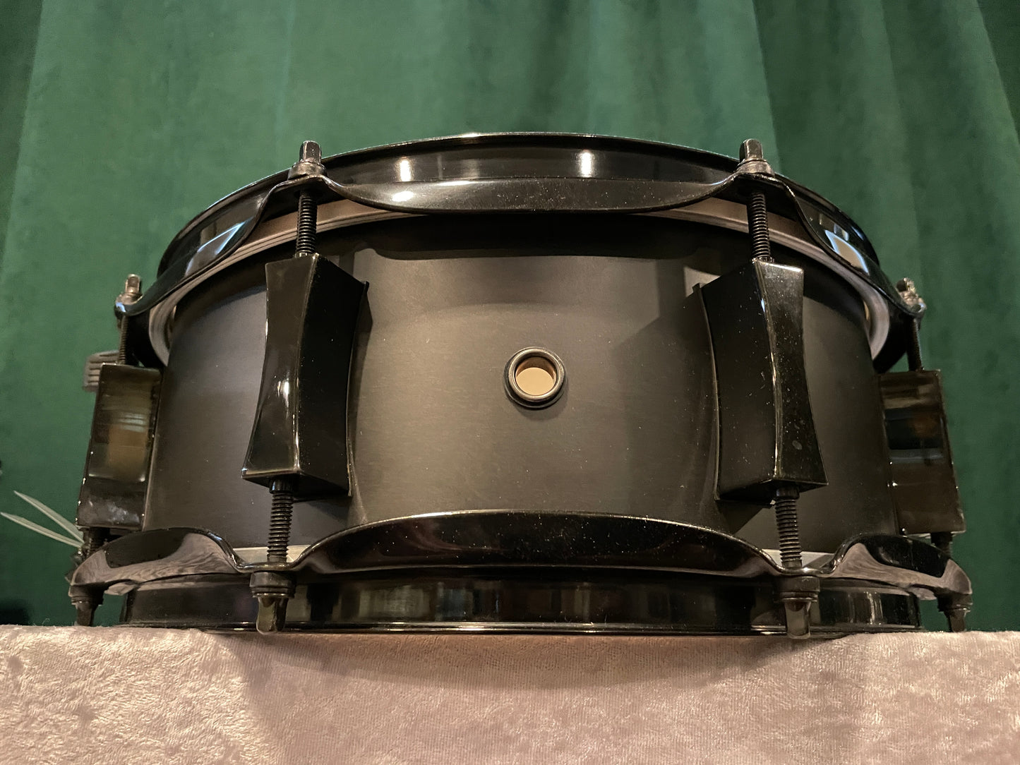 Pork Pie 5x12 Little Squealer Snare Drum Black / Black