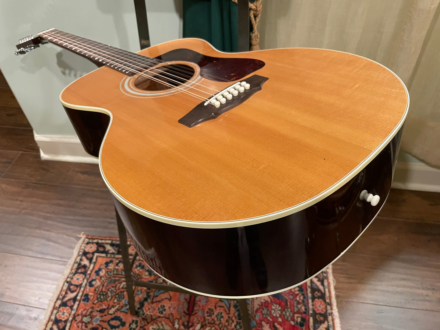 1973 Guild F212 12-String Acoustic Guitar Natural w/ OHSC
