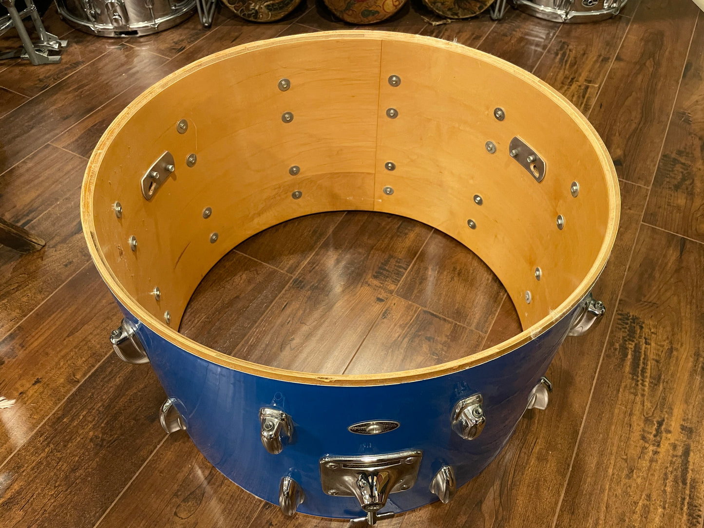 1970s Slingerland Modern Solo Outfit No. 2R Drum Set Blue Gloss