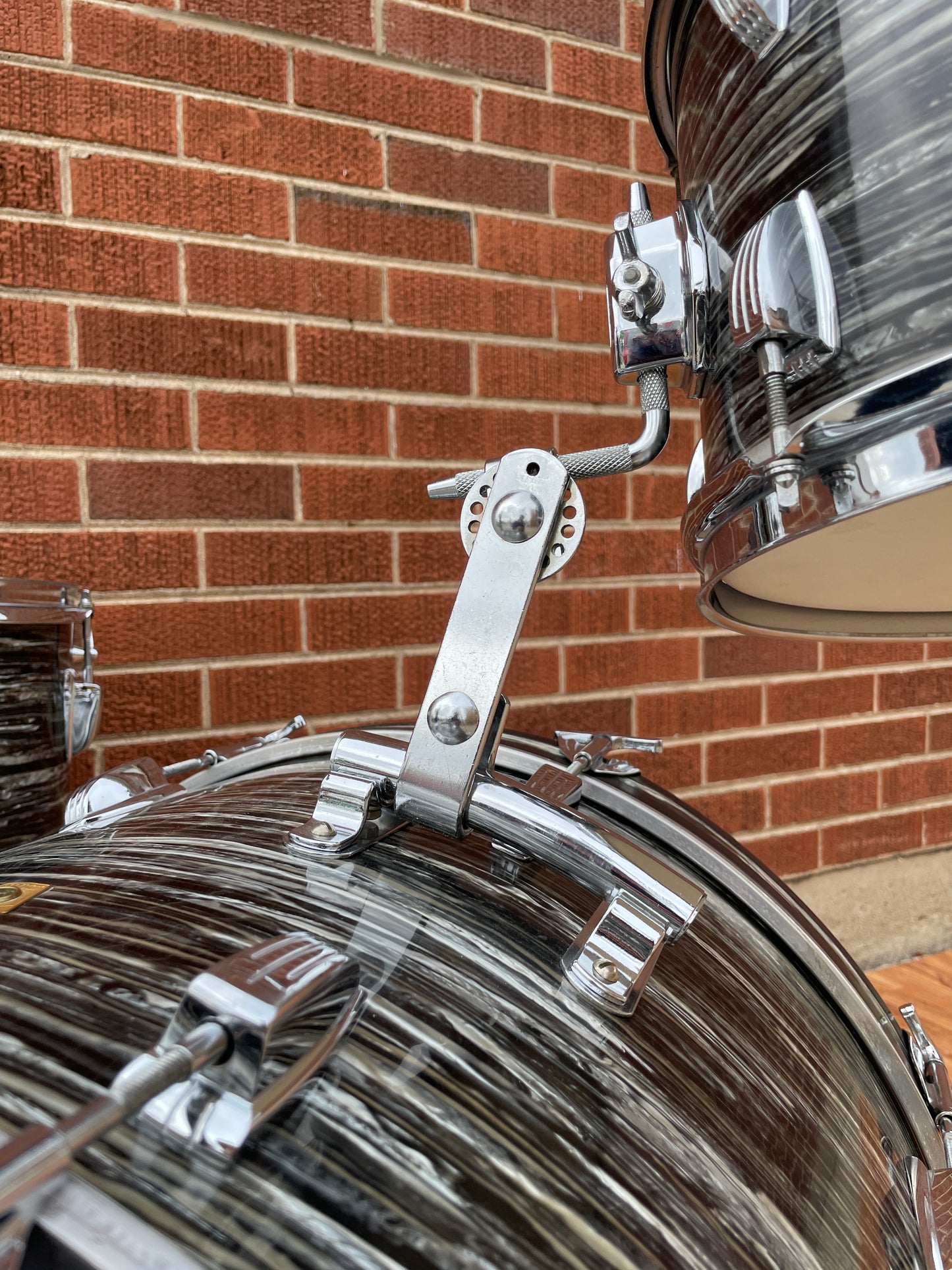 1966 Ludwig Down Beat Drum Set Oyster Black Pearl 20/12/14 Ringo Starr The Beatles