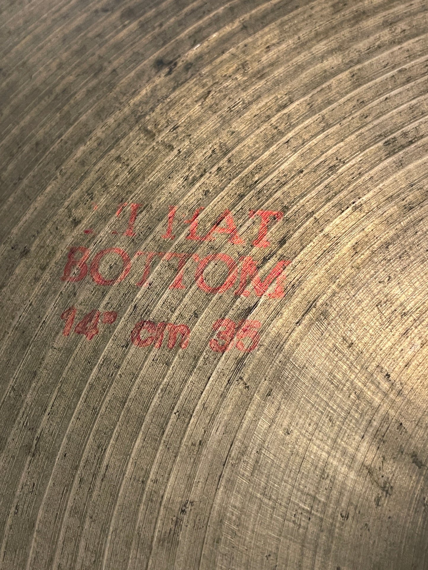 14" Sabian B20 Hi-Hat Cymbal Pair Made In Italy 914g/1204g