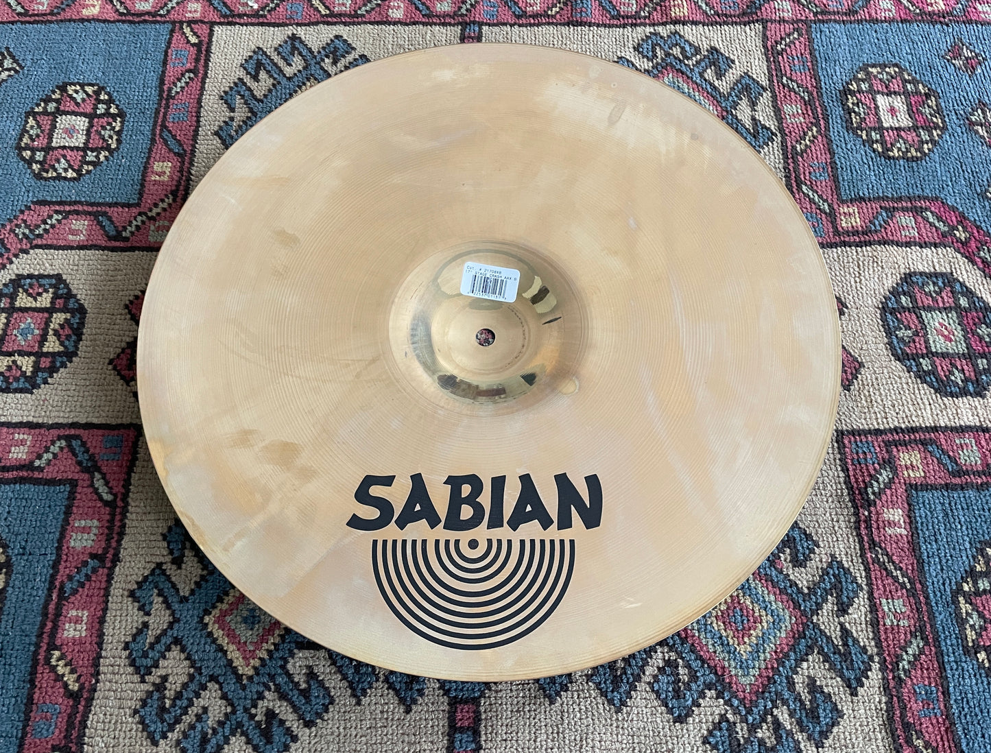 17" Sabian AAX Stage Crash Cymbal 1256g