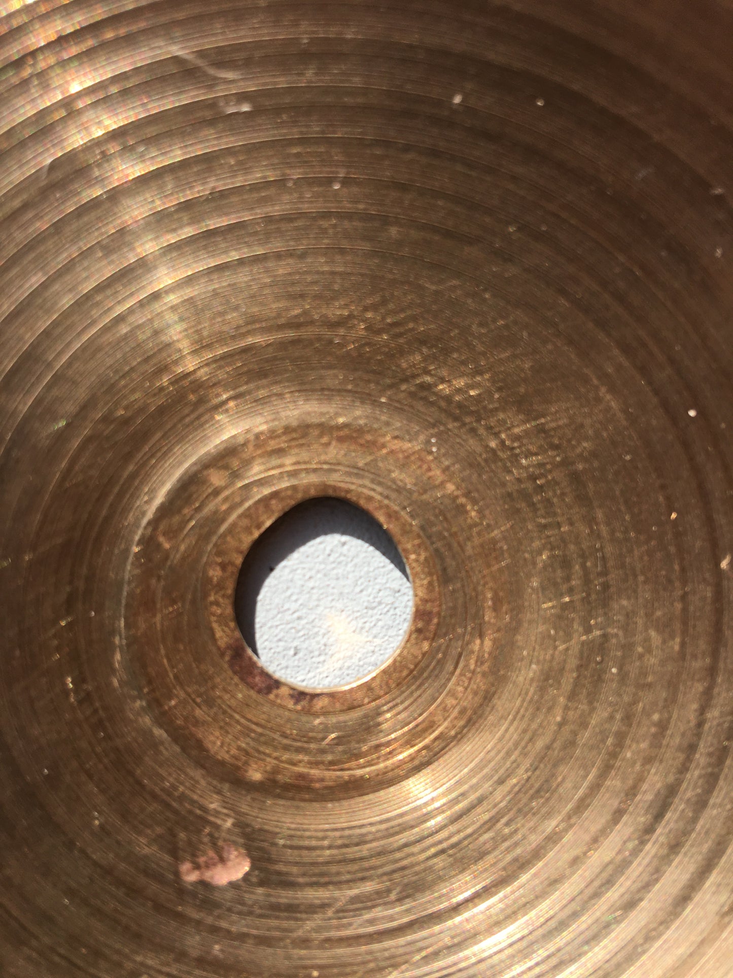 15" Vintage Zildjian Trans Stamp Single Hi Hat 914g