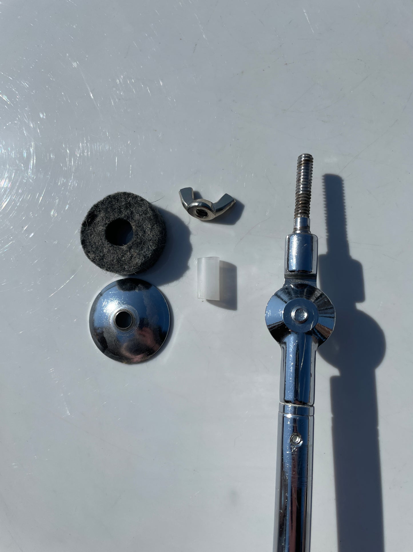 1960s Ludwig No. 1372C Telescoping L-Arm Cymbal Holder