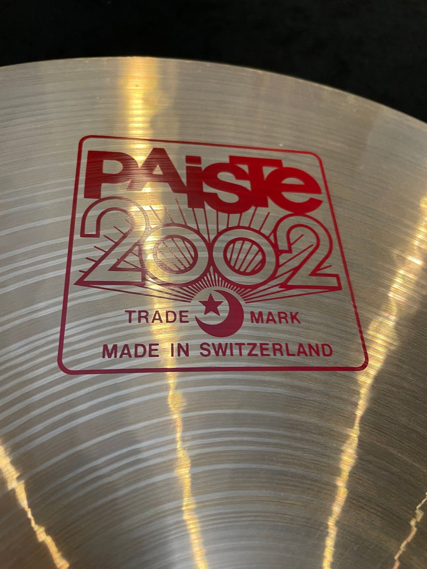 18" Paiste 2002 Medium Crash Cymbal