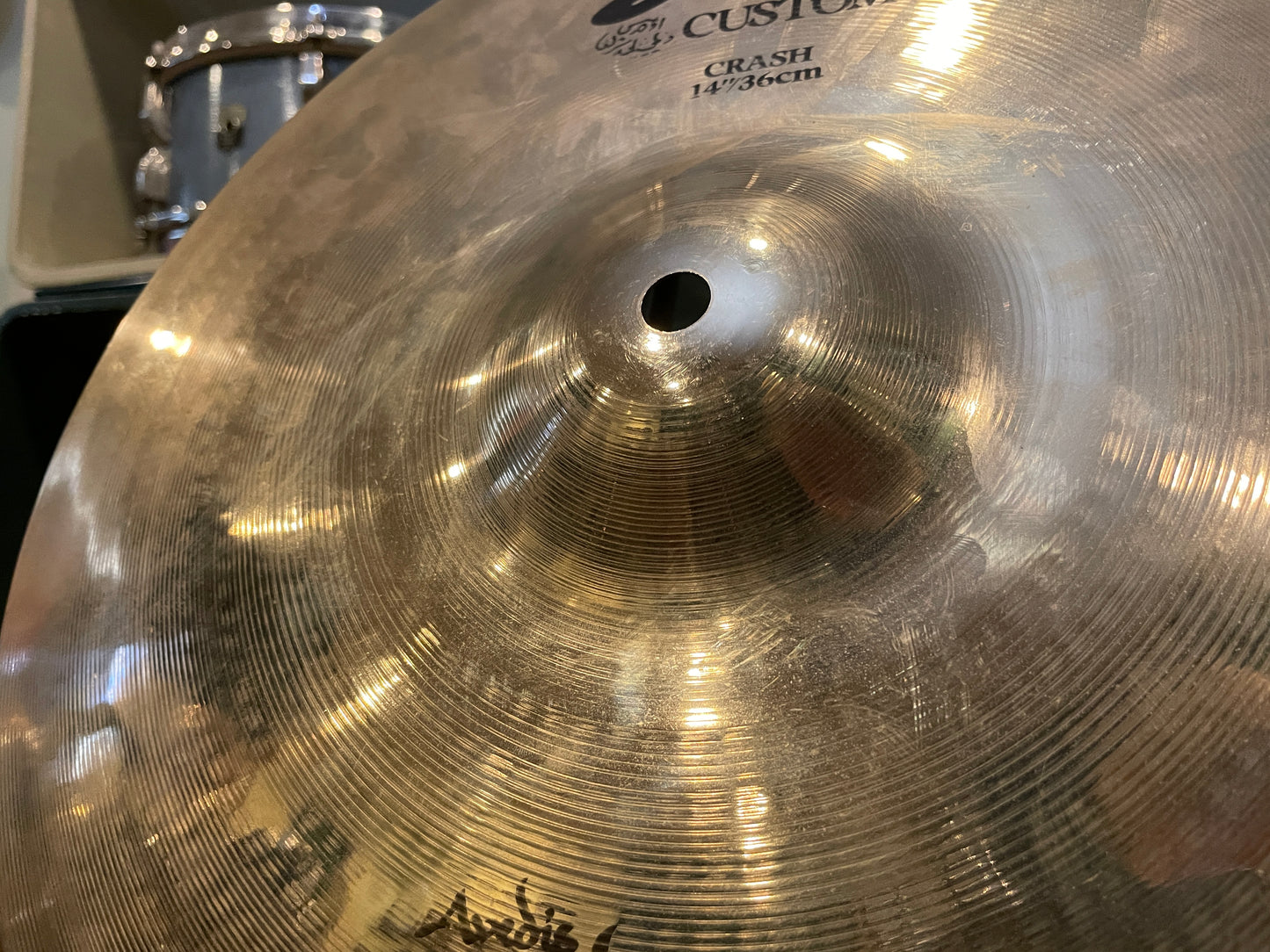14" Zildjian A Custom Crash Cymbal 814g