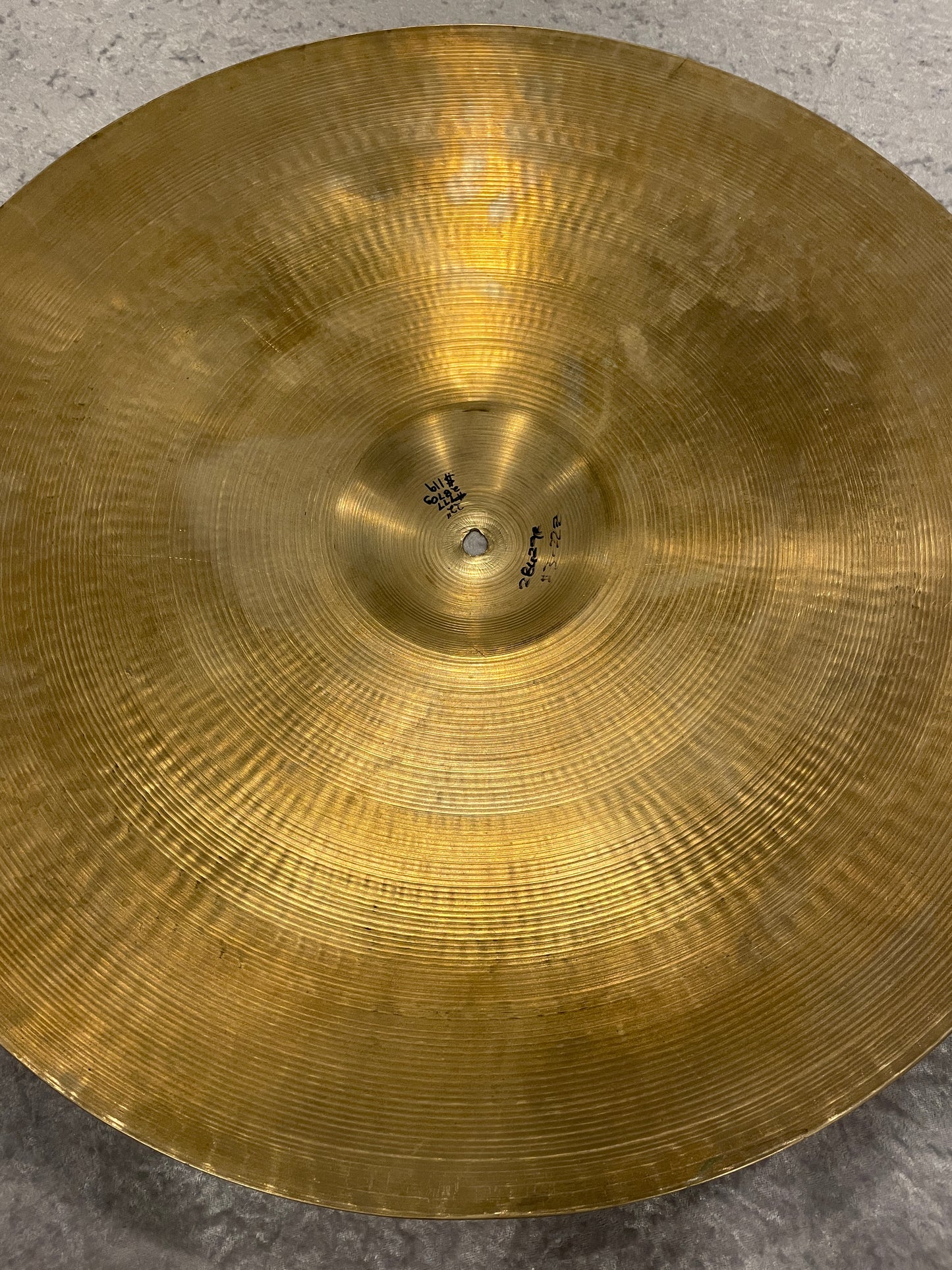 22" Zilco by Azco Ride Cymbal Canada 2870g #777