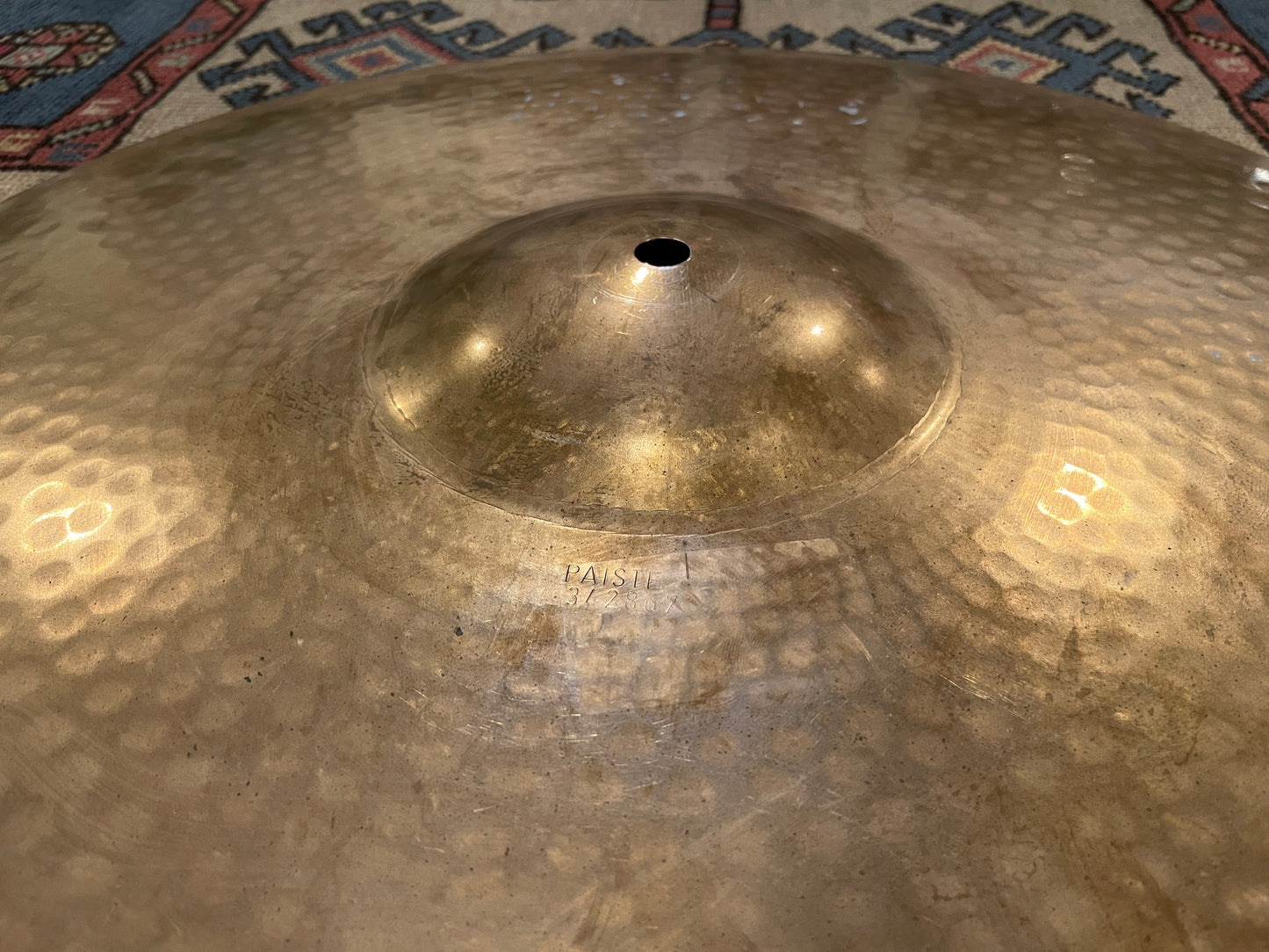 Vintage 21" Paiste 1983 Rude Ride / Crash Cymbal 2854g *Video Demo*