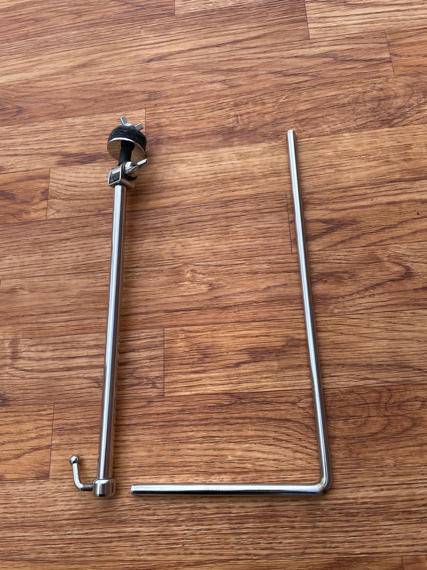 Vintage W.F.L. Ludwig 1950s Adjustable L-Arm Cymbal Holder Chrome WFL