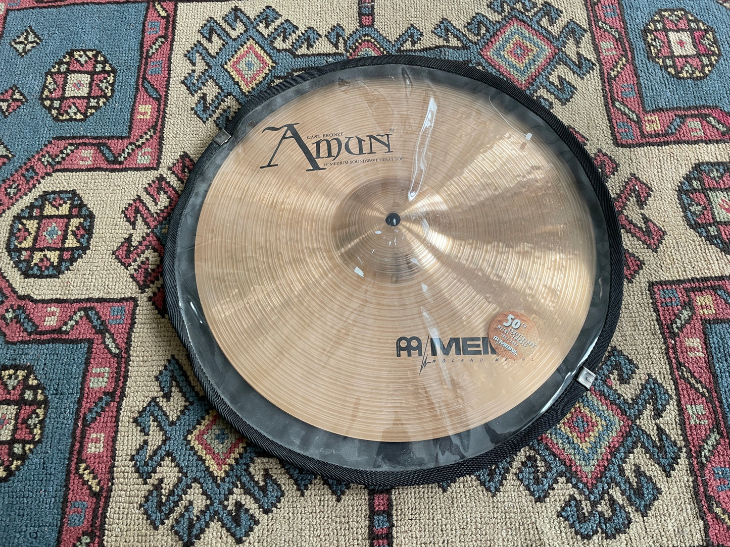 14" Meinl Amun Medium Sound Wave Hi-Hat Cymbal Pair 958g/1072g