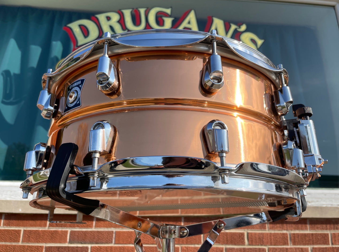 Yamaha 6.5x14 Copper Snare Drum w/ Nouveau Lugs MIJ Made In Japan
