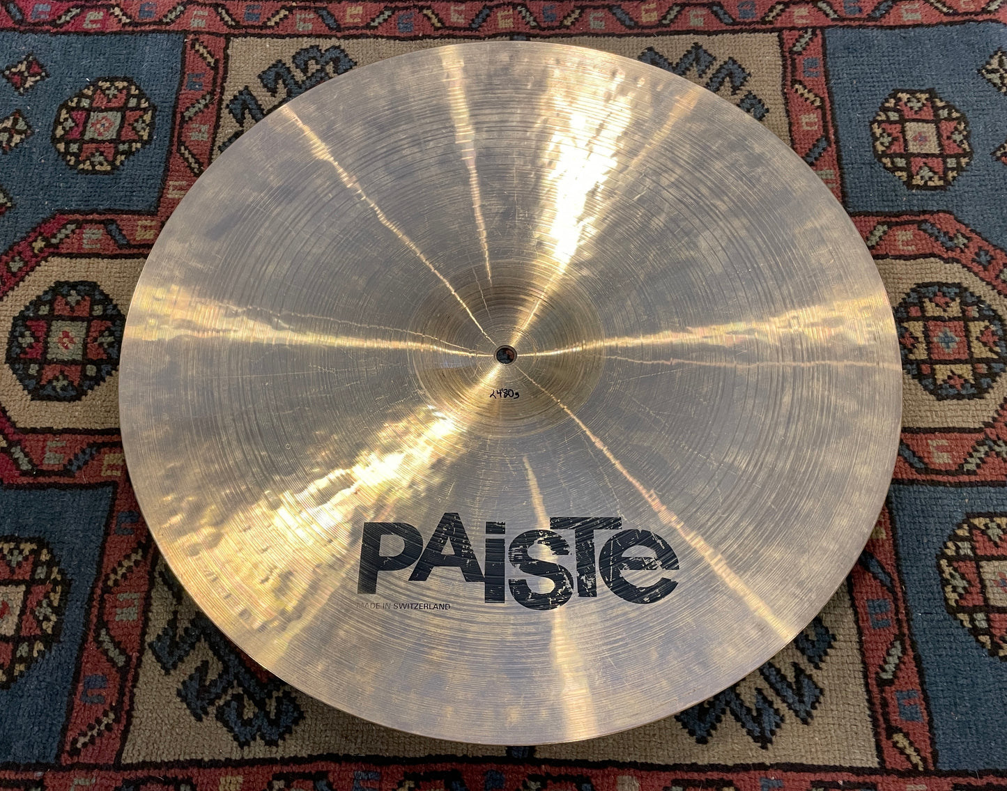 20" Paiste Prototype Ride Cymbal 2480g *Video Demo*