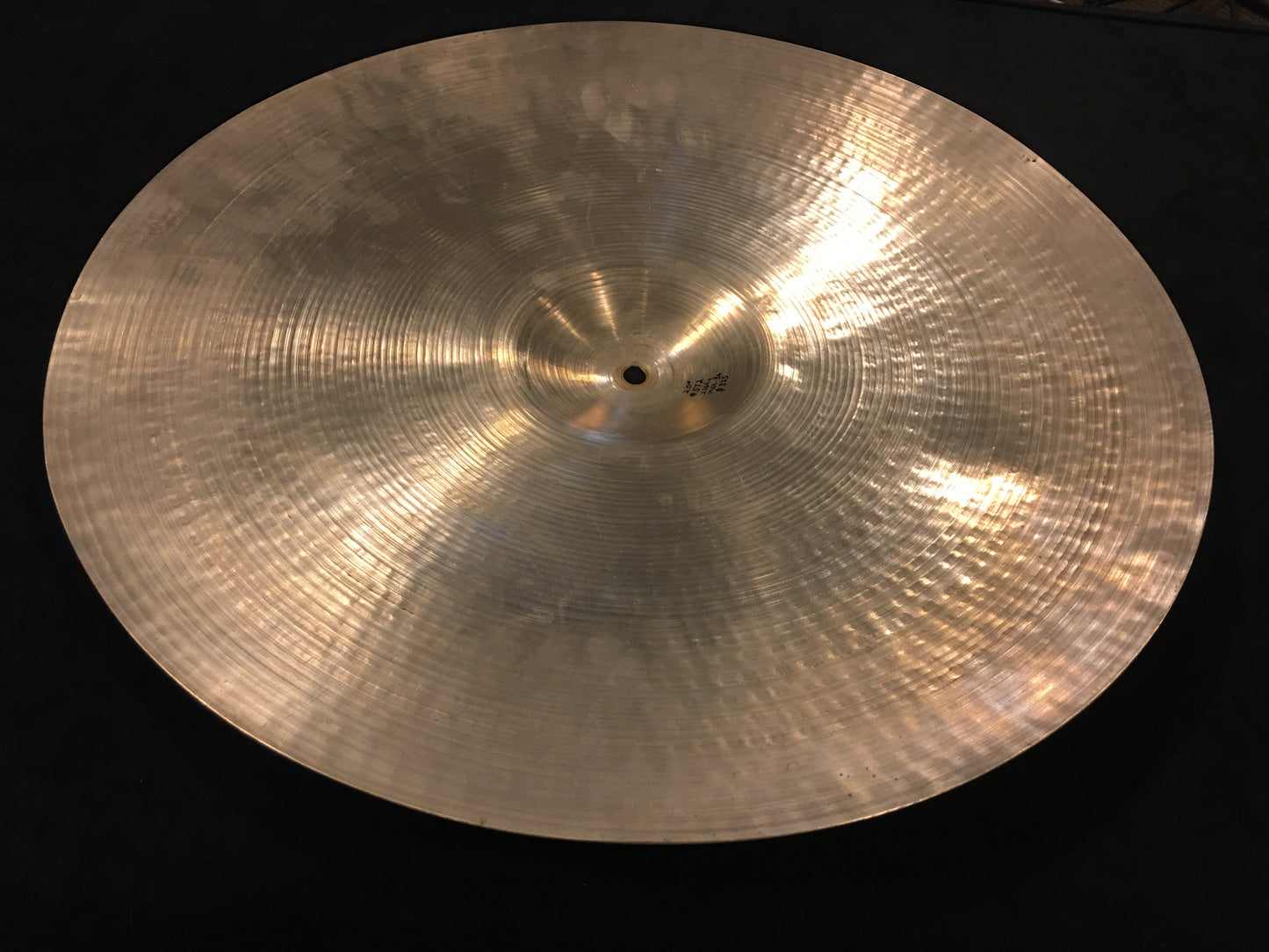 20" Zildjian A Large Hollow Block Stamp 1954-56 Crash / Ride Cymbal 2164g #572