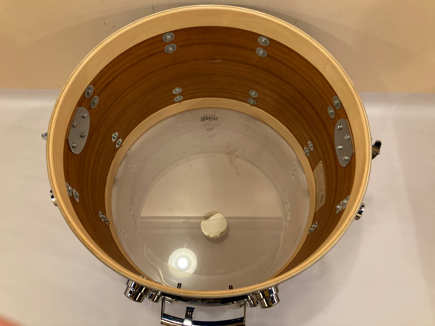 DW Classics Series 14x20 Bass Drum Blue Glass Glitter Sparkle Drum Workshop Mahogany/Poplar