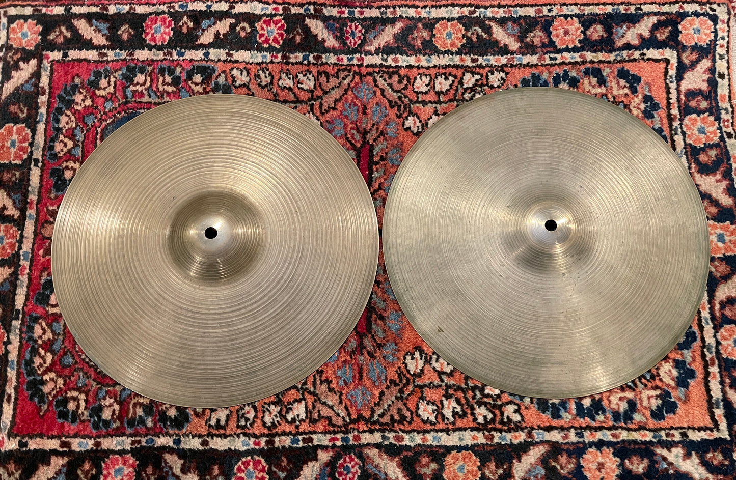 14" Zildjian A 1960s Hi-Hat Cymbal Pair 1126g/1462g #733