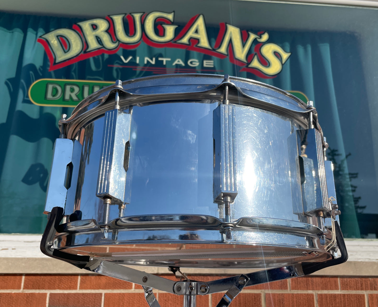 1980s Tama 6.5x14 Chrome Over Wood Snare MIJ Artstar Granstar