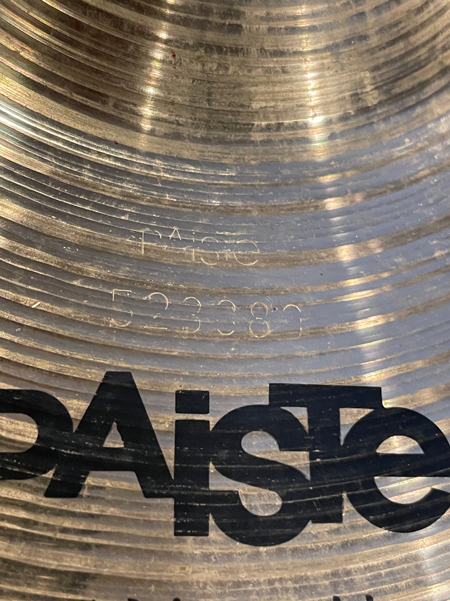 12" Paiste Sound Formula Micro Hats Hi-Hat Cymbal Pair 674g/910g - Rare!!!