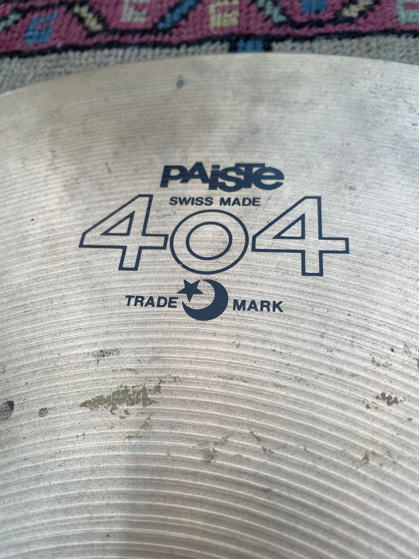 20" Paiste 404 Ride Cymbal 2098g