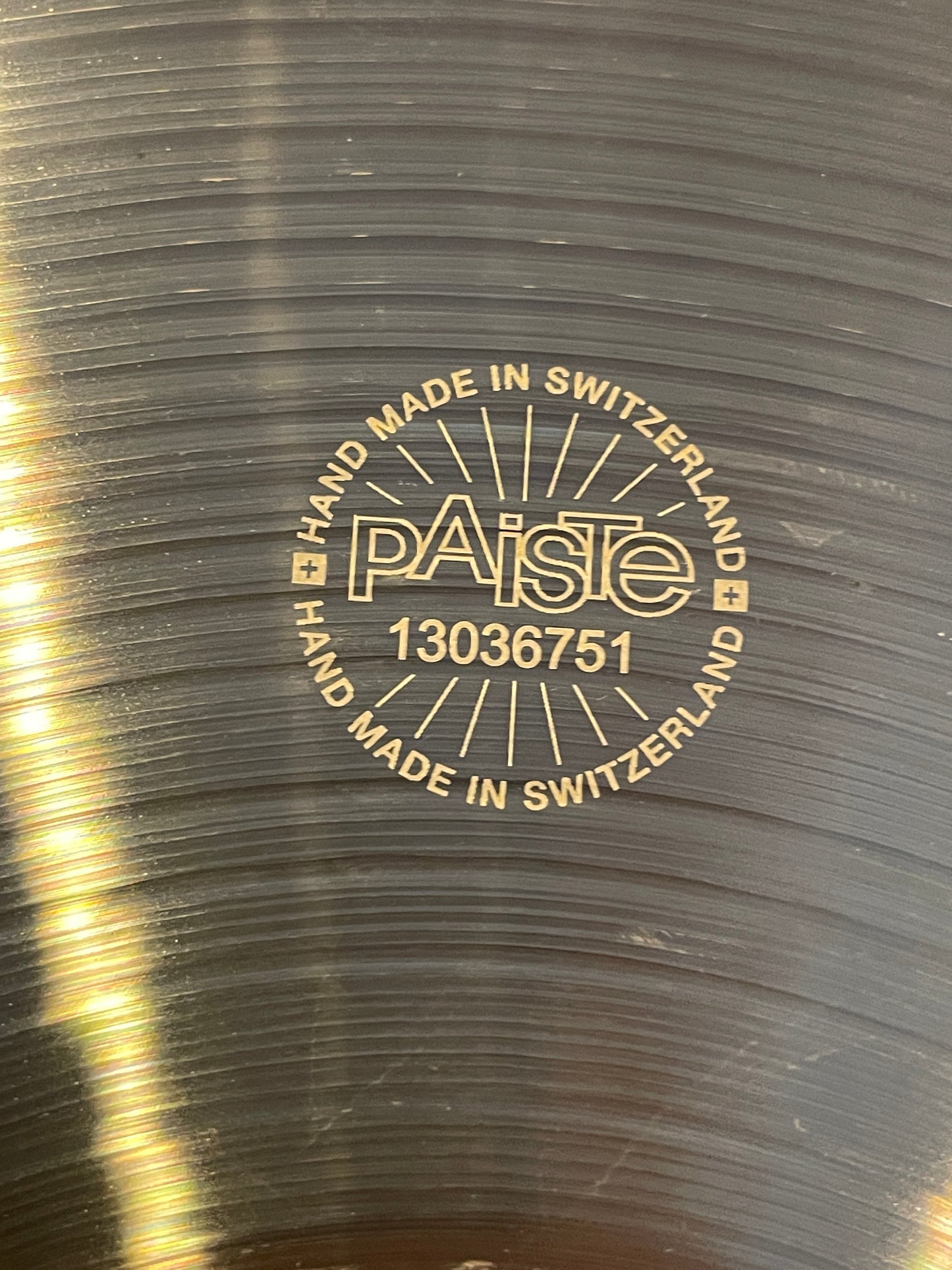 16" Paiste 2002 Crash Cymbal 1100g