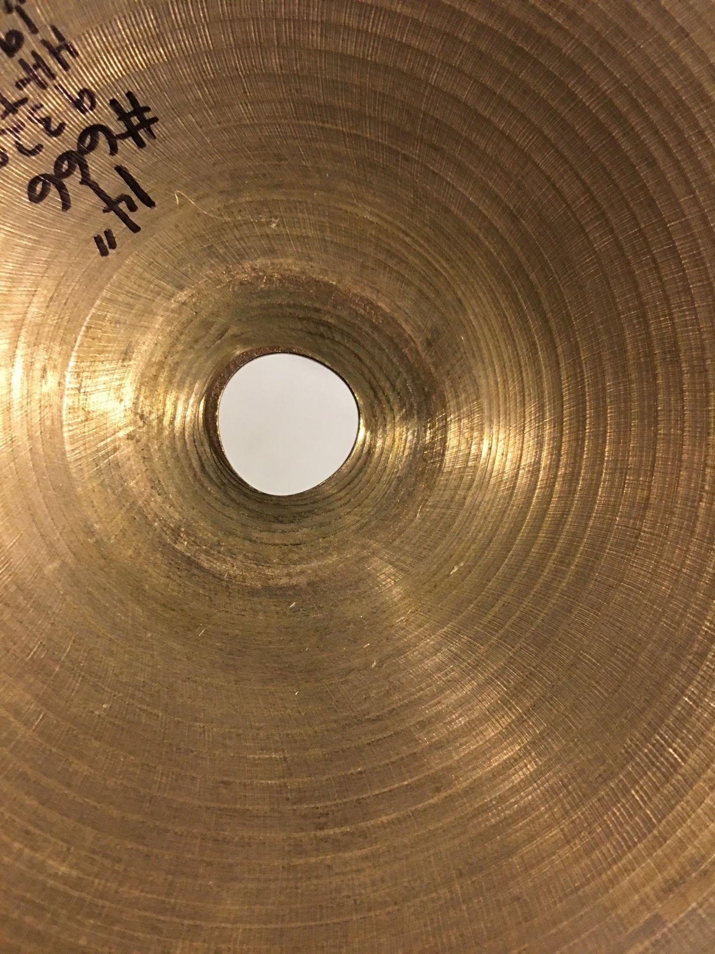 14" Zildjian A 1970s Hi-Hat Cymbal Set 932g/1066g #666 *Sound File*