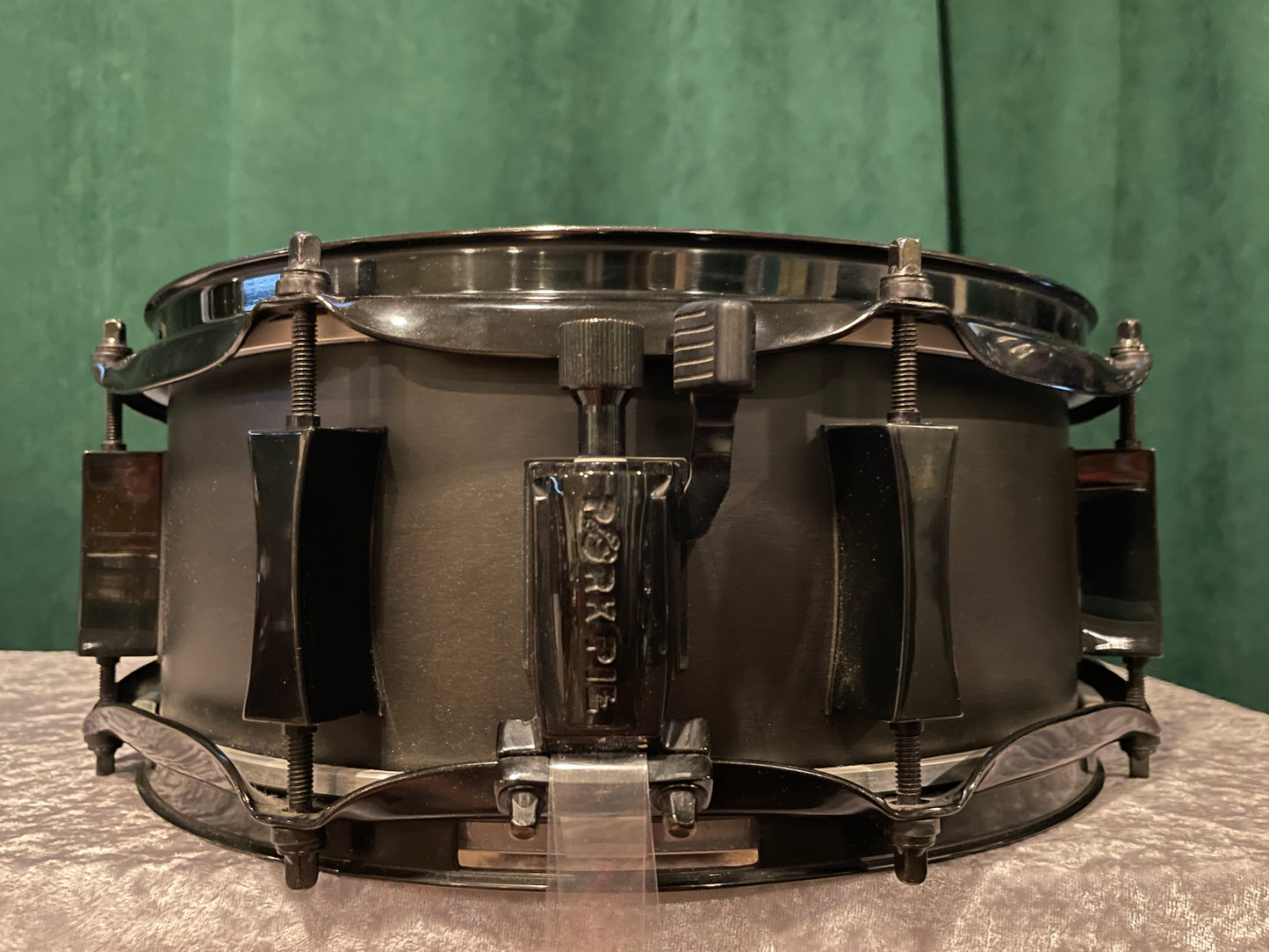 Pork Pie 5x12 Little Squealer Snare Drum Black / Black
