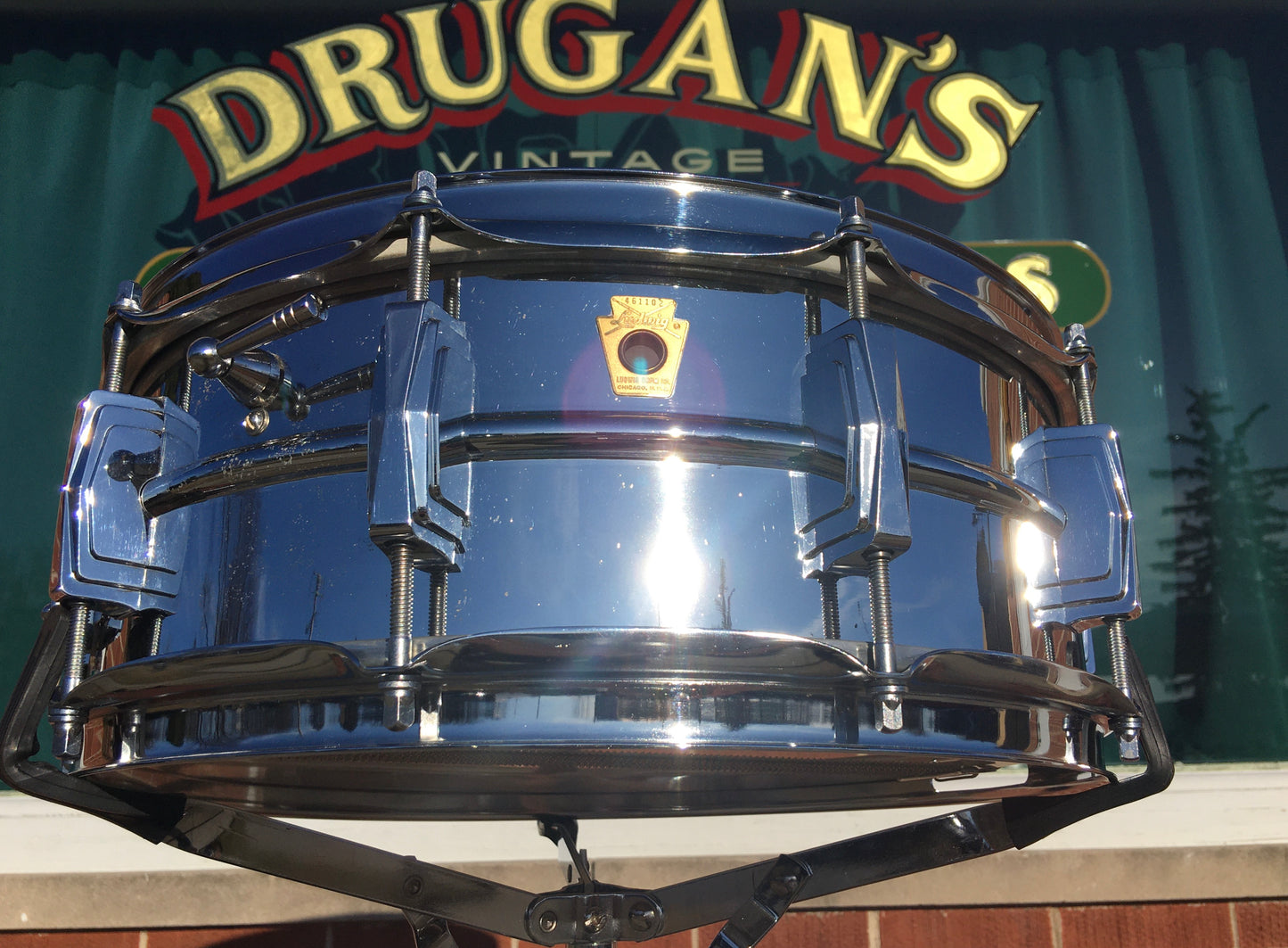 1966 Ludwig Supraphonic LM400 5x14 Snare Drum 100% Original