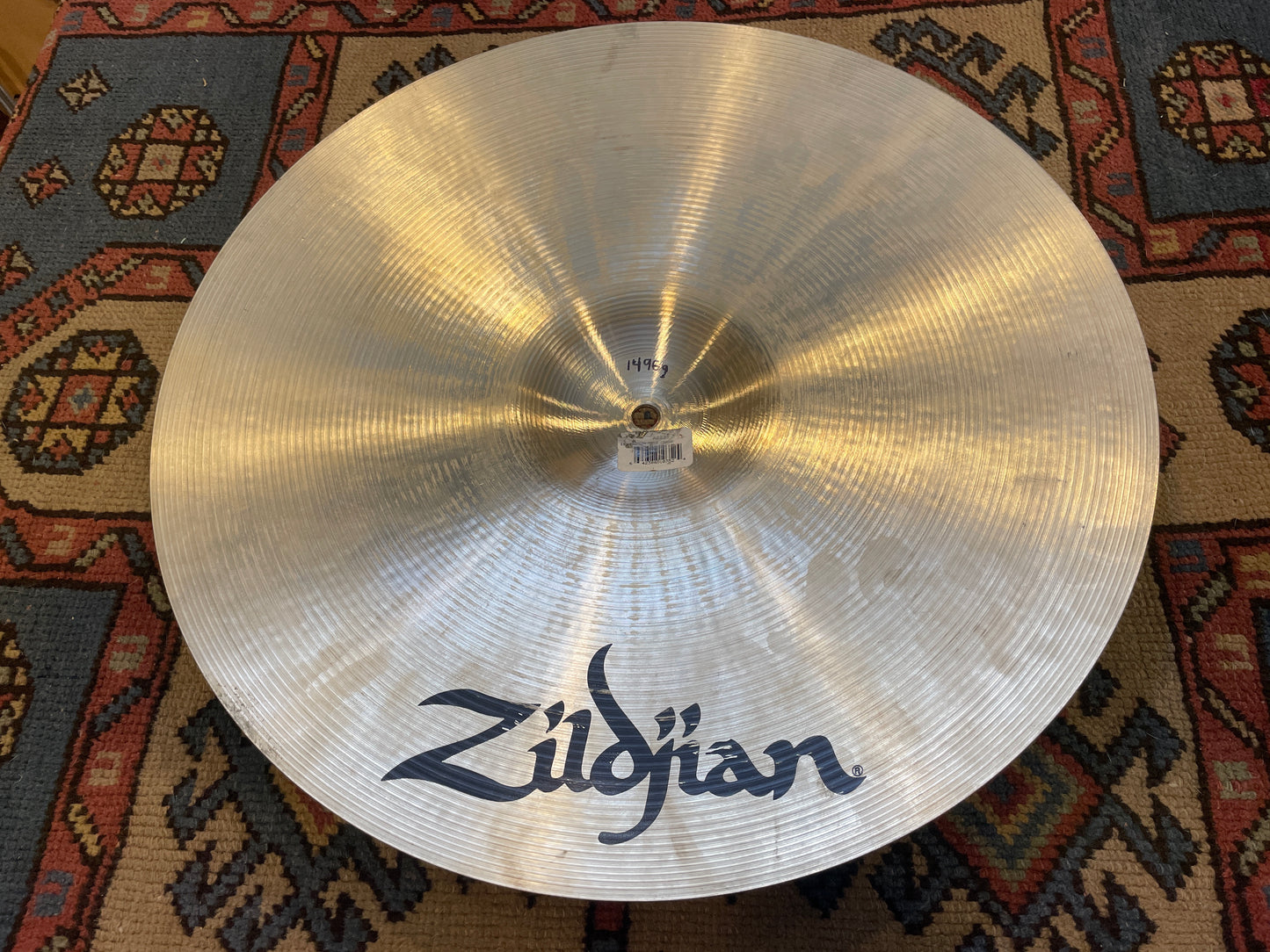 18" Zildjian A Medium Thin Crash Cymbal 1496g A0232