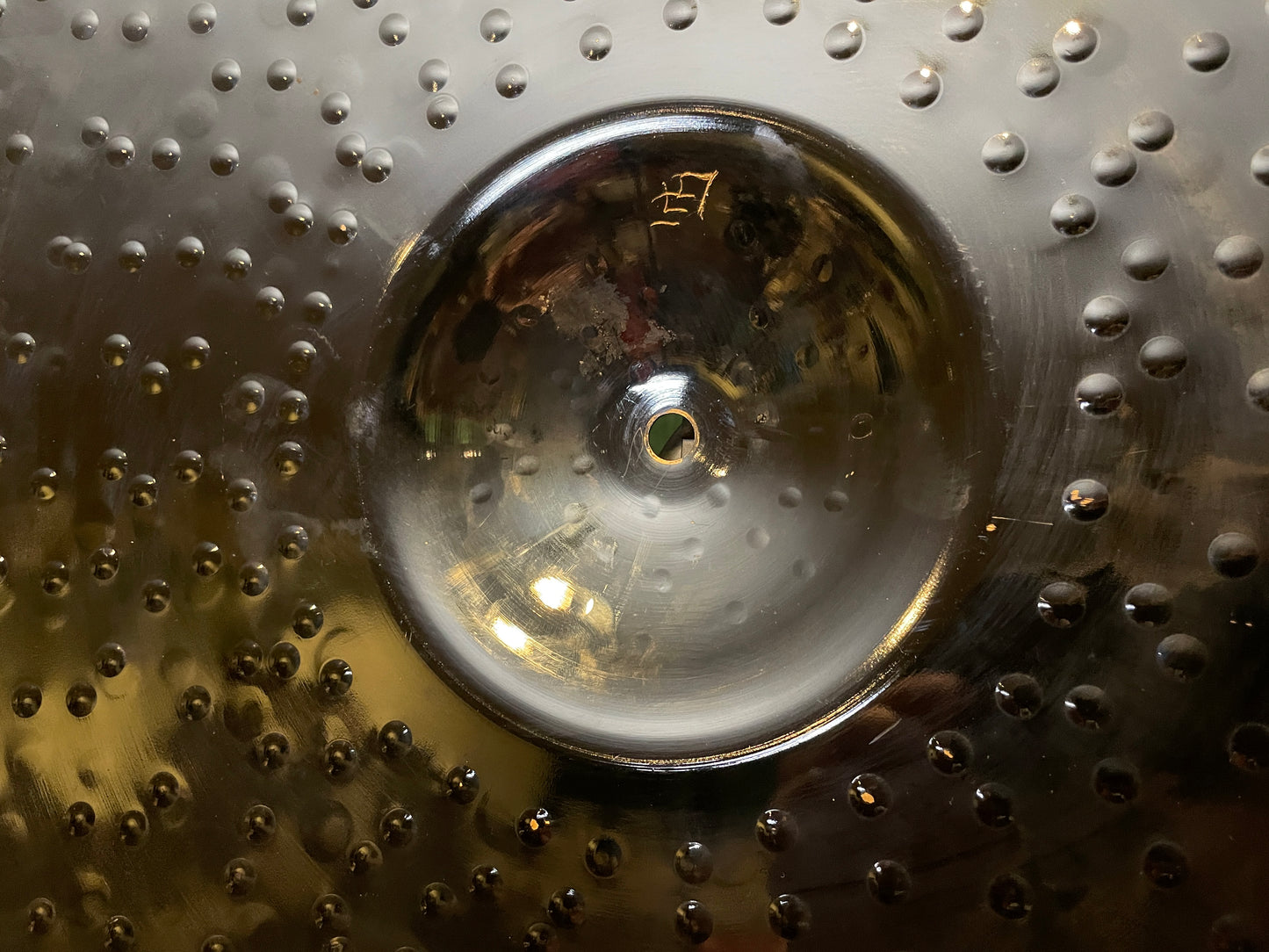 20" Paiste Alpha Metal Ride Cymbal Black 2710g Slipknot