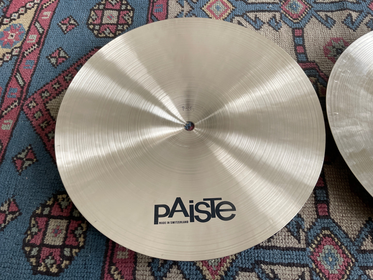 13" Paiste T20 Prototype Hi-Hat Cymbal Pair 846g/1088g