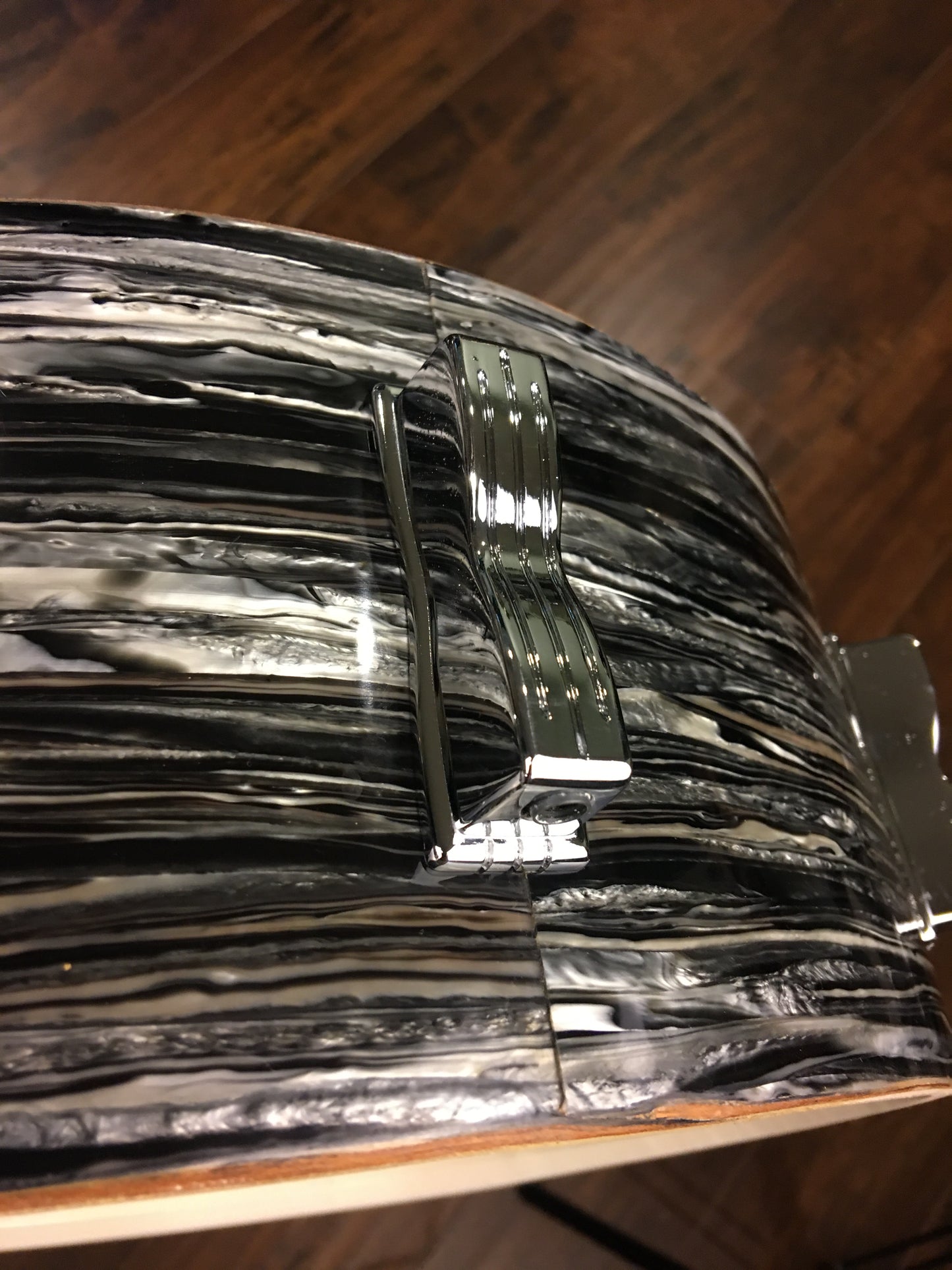 1966 Ludwig 5x14 Jazz Festival Snare Drum - Oyster Black Pearl