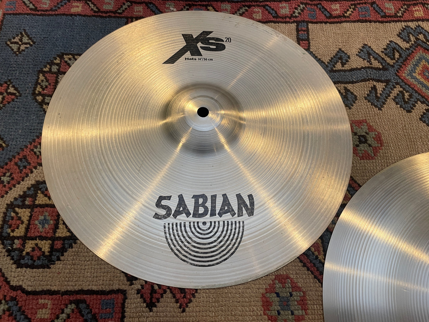 14" Sabian XS20 Hi-Hat Cymbal Pair 964g/1300g