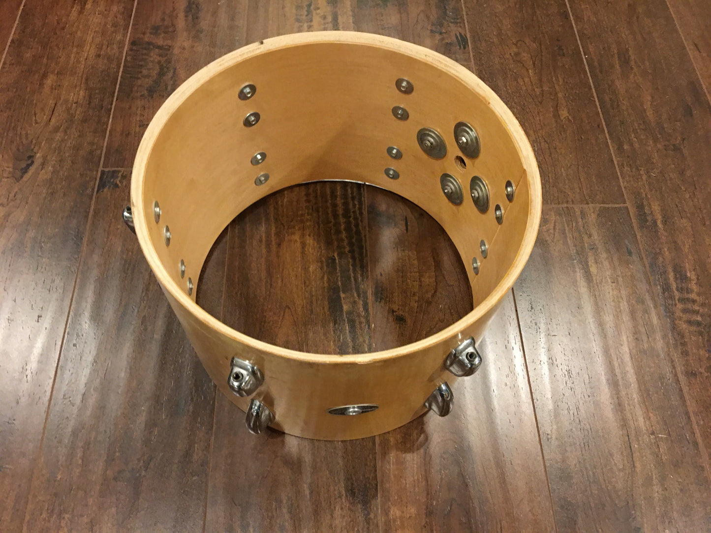 1970s Slingerland 9x13 Natural Maple 5 ply Tom Drum