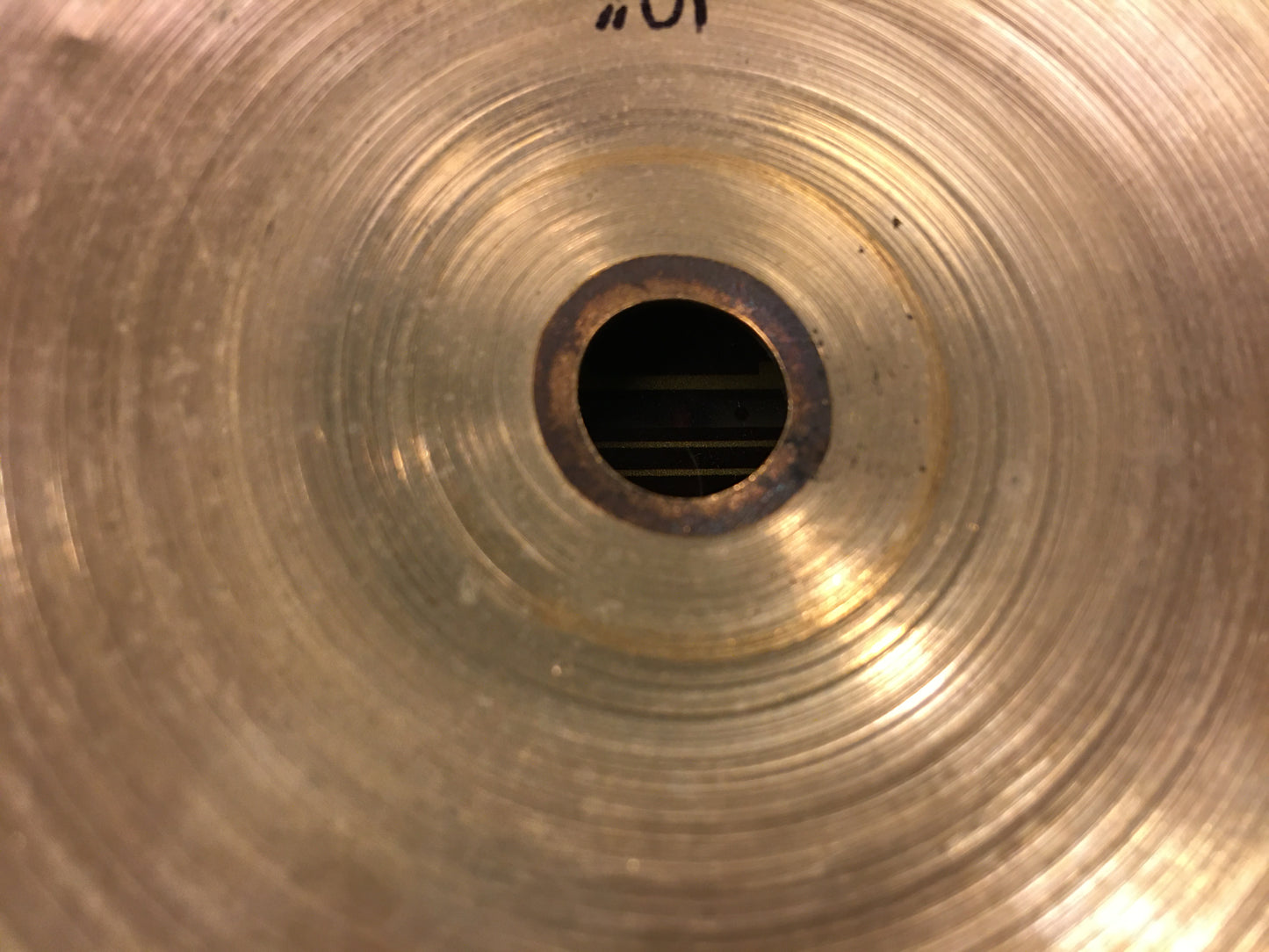 10" Zildjian A 1950s Trans Stamp Splash Cymbal 278g #610
