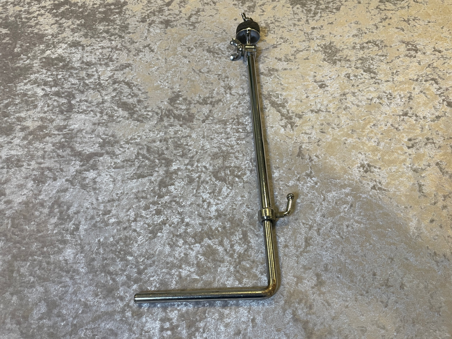 Vintage W.F.L. Ludwig 1950s Adjustable L-Arm Cymbal Holder Chrome